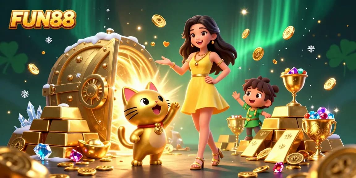 Spin to win on FUN88 with thrilling 3D casino adventures featuring luck and joy!