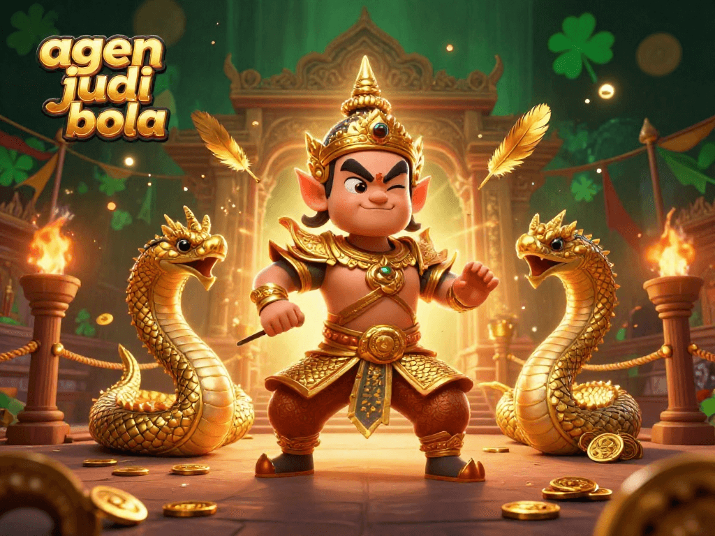 Engage with agen judi bola through cinematic casino action featuring vibrant characters and dazzling betting elements.