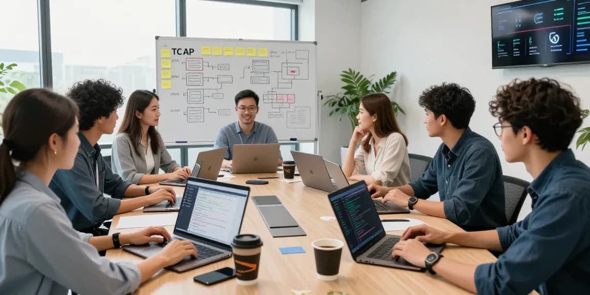 Engineers collaborating on API management solutions at Waygrid
