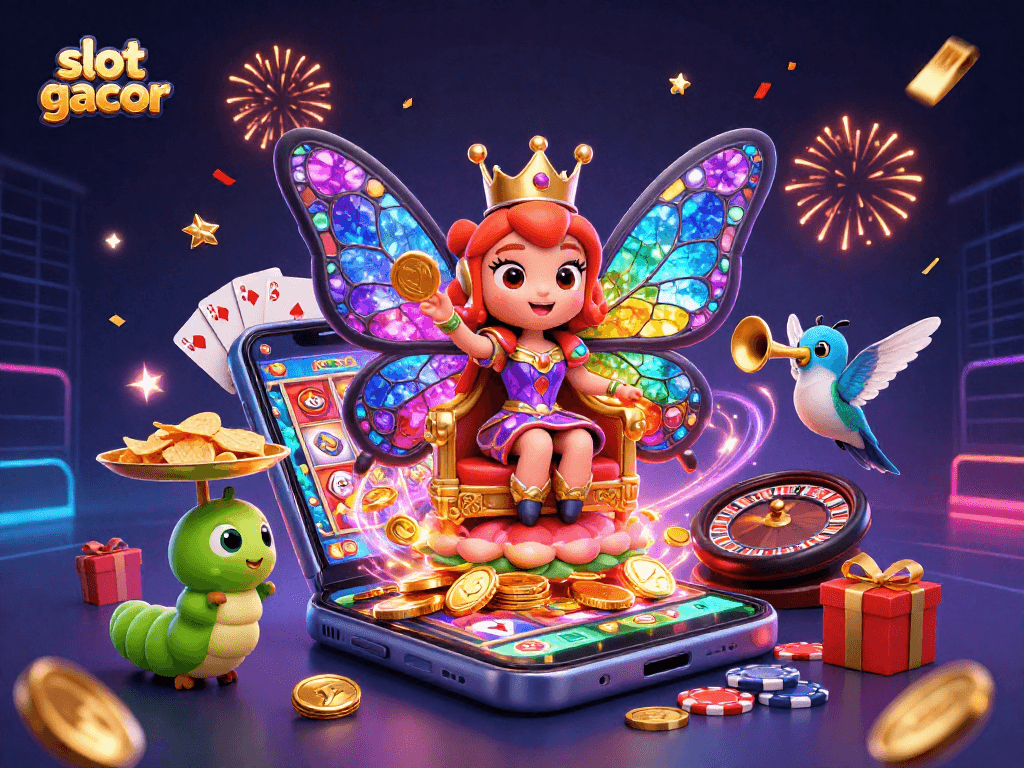 Engage with the thrilling world of slot gacor featuring vibrant characters and exciting gaming elements.
