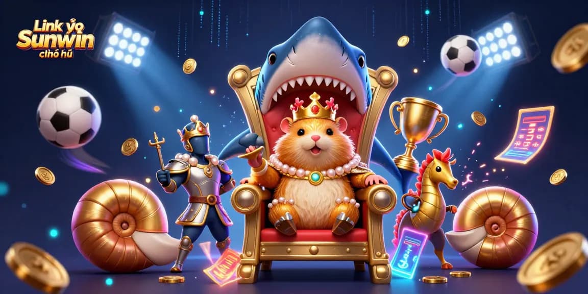 Engage with thrilling casino elements in this vibrant scene, showcasing Link vào Sunwin chính thức.