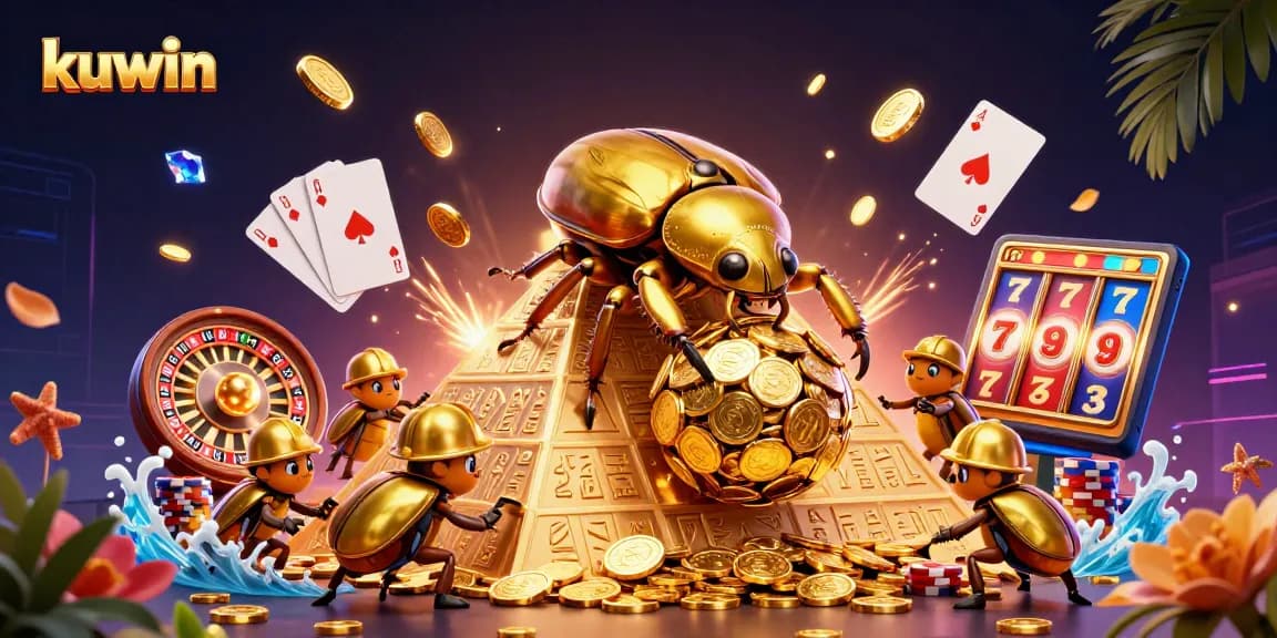 Experience thrilling wins at kuwin with golden coins and cards in dynamic casino action.