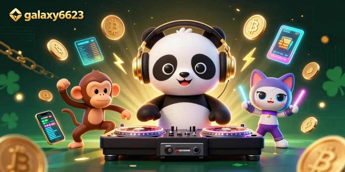 Engage with galaxy6623's vibrant casino world featuring characters and immersive game elements.