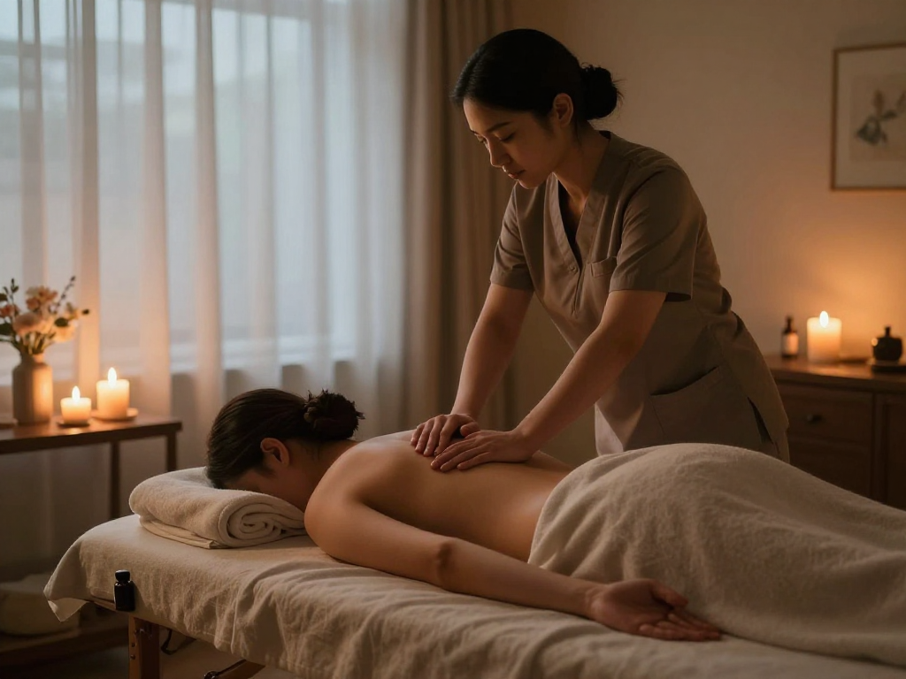 Experience premium 김포출장안마 with a relaxing Swedish massage in a serene home setting.