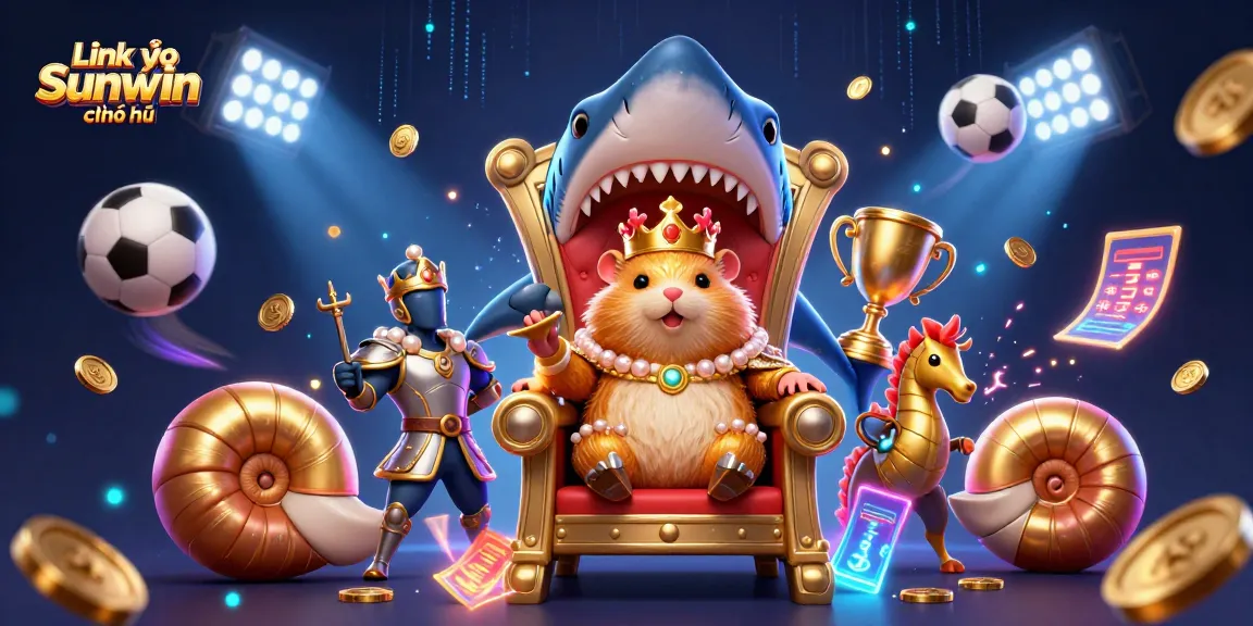 Engage with thrilling casino elements in this vibrant scene, showcasing Link vào Sunwin chính thức.