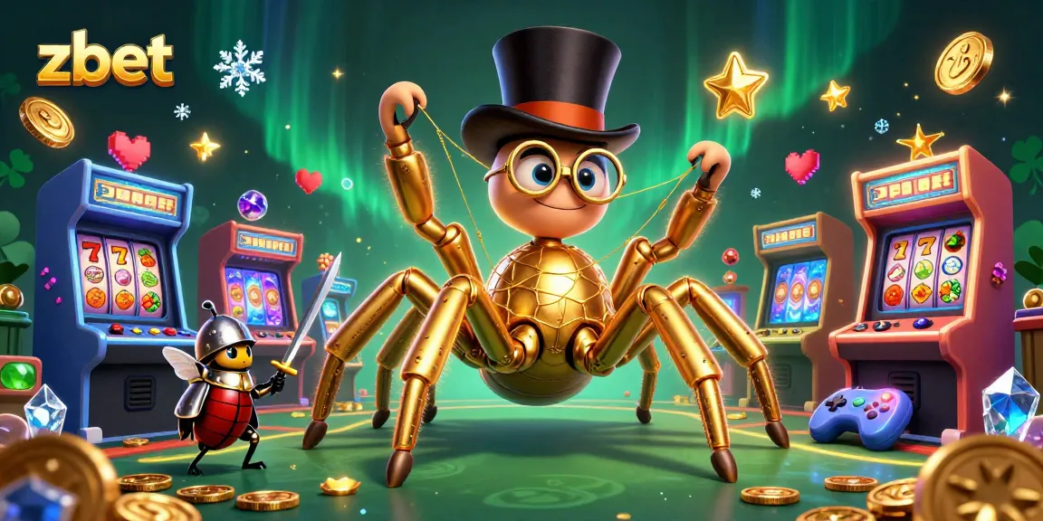 Engage with zbet's thrilling slot games featuring a golden tarantula and adventurous beetle knight.
