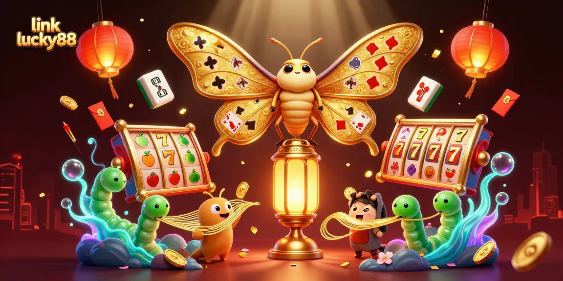 Engage in immersive gaming with link lucky88 featuring vibrant casino elements and 3D characters.