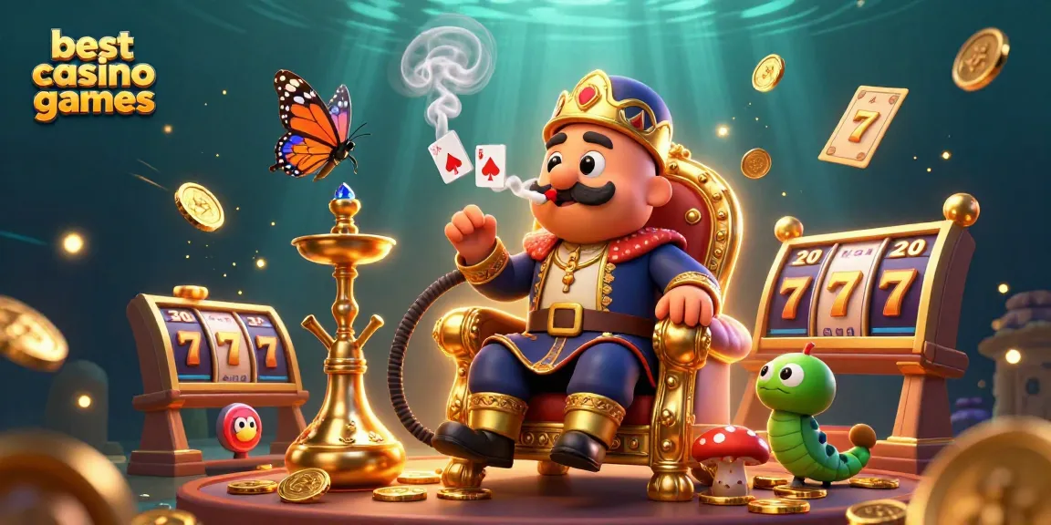 Experience the best casino games with vibrant 3D cartoon characters showcasing dynamic slot game action.